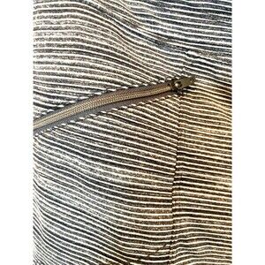 Athleta Blue And White Striped comfy cotton shorts  Size S